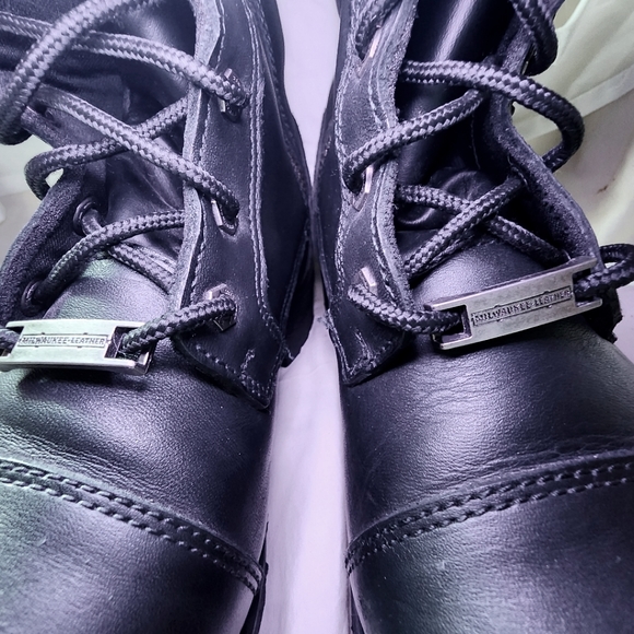 Milwaukee Women's Leather Riding Boots - Picture 3 of 8